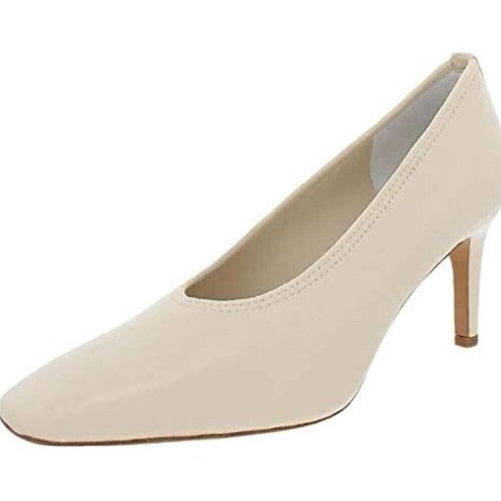 Vince  tova leather pumps Moonlight Leather - Picture 7 of 7